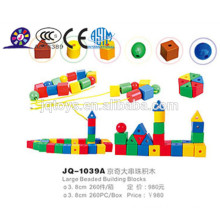 2016 Plastic threading beads toy for kids